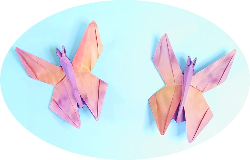 Origami Vlinders