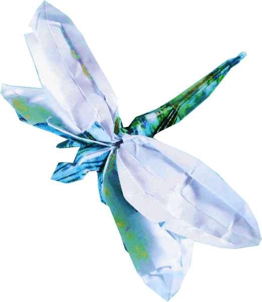 Origami Libelle