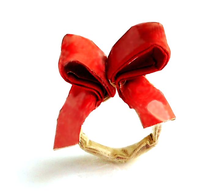 Origami Ring with Bow