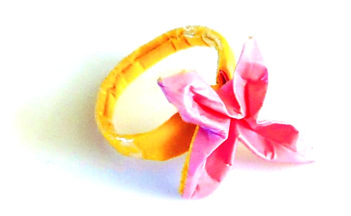 Origami Flower Ring