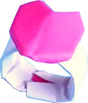 Origami Heart Ring