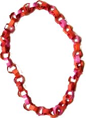 Paper Chain Necklace