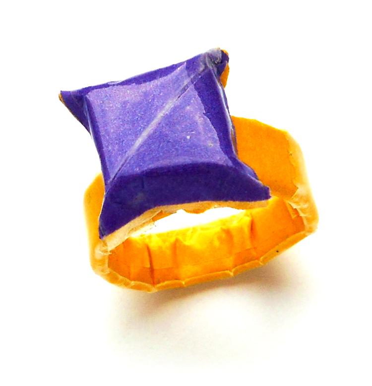 Origami ring