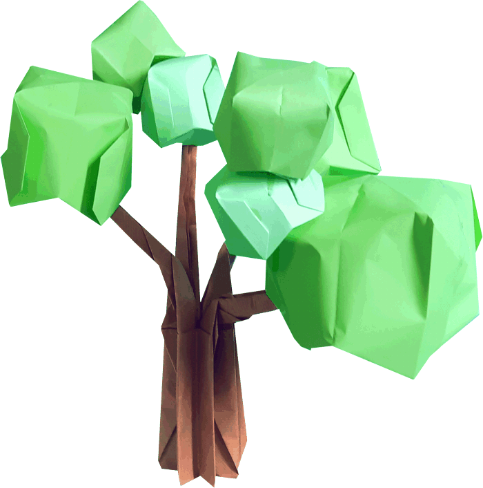 Modular Origami Tree