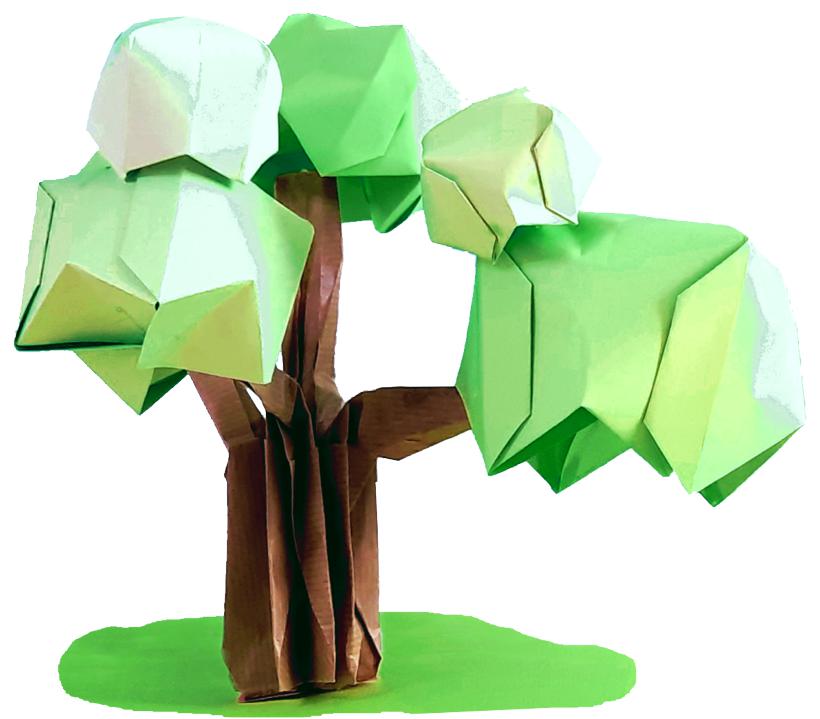 Modular Origami Tree