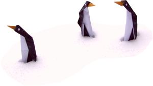 Origami pinguins