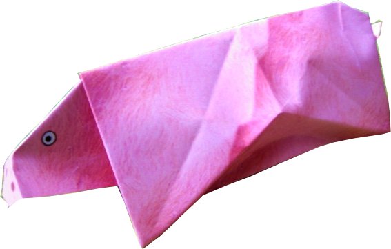 Origami Pig