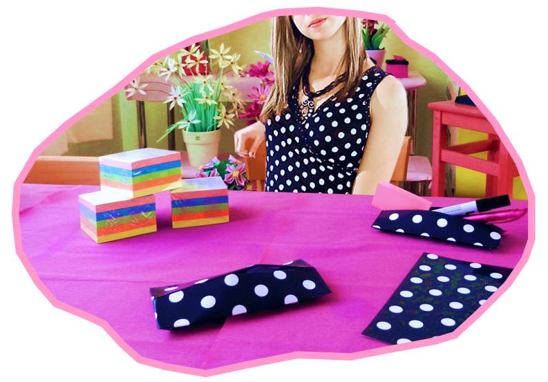 Polka Dot Pencil Cases