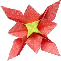 Origami flower