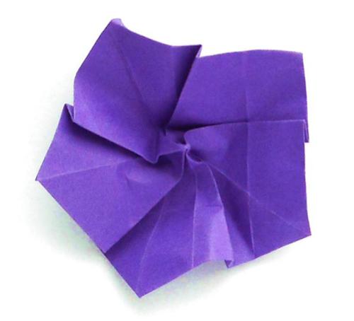 Origami bloemetje