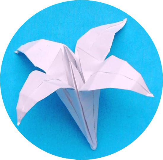 Origami Lelie