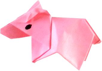 Origami Biggetje