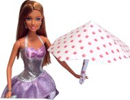 clipart van barbie met een paraplu