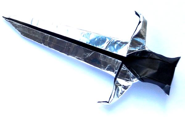 Origami dagger