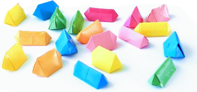 Origami Gemstones