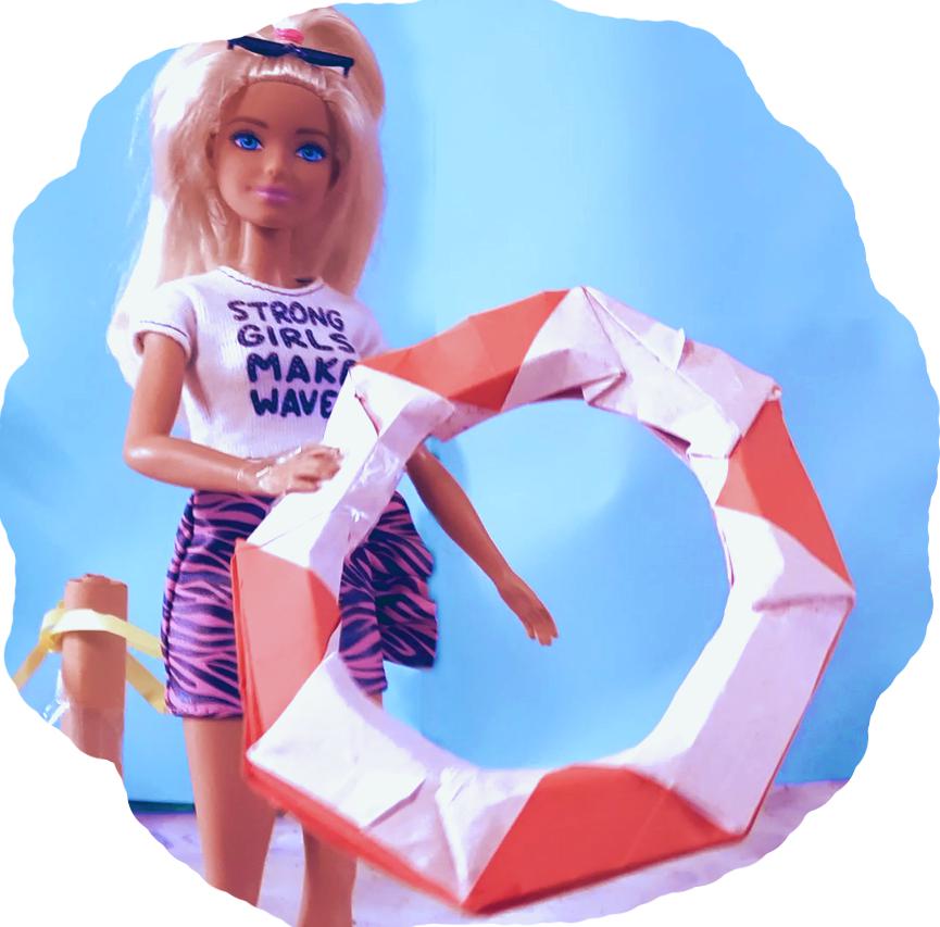 Barbie strandwacht