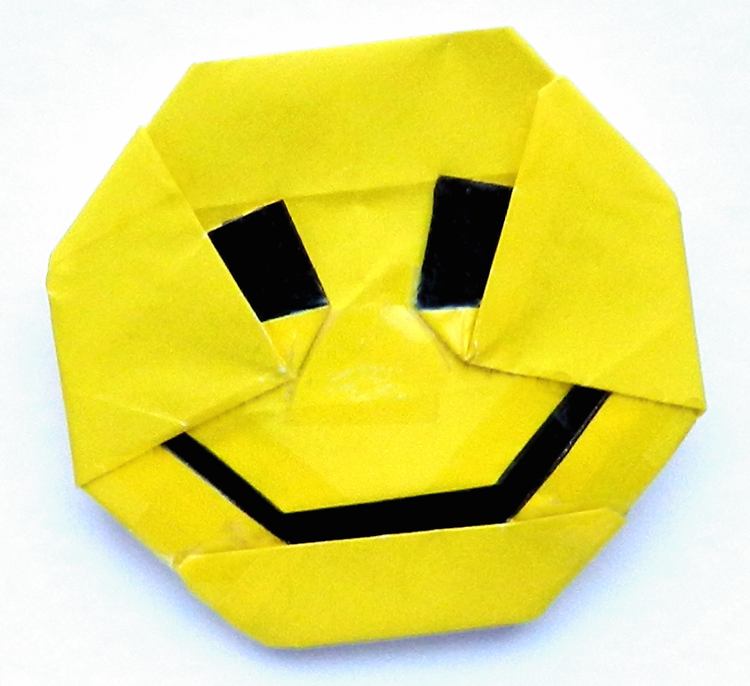 Origami smiley
