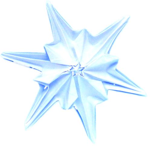 Origami snowflake