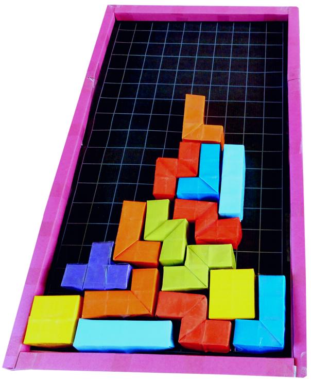 Origami Tetris