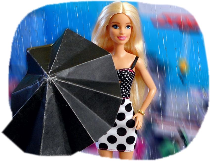 Doll with Umbrella