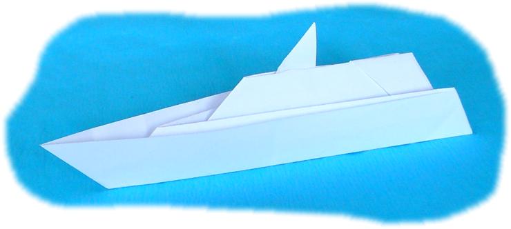 Origami bootje