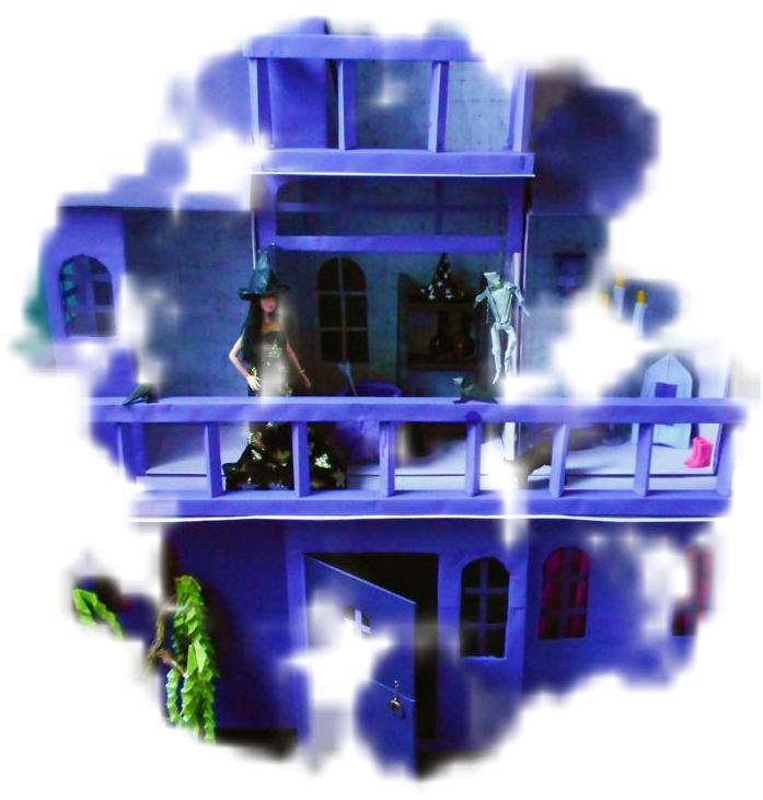 Paper Witch Dollhouse