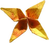 Origami flower