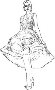 Bridesmaid dress