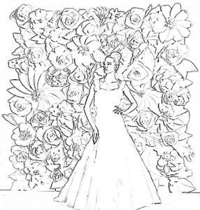 Wedding Flower Wall