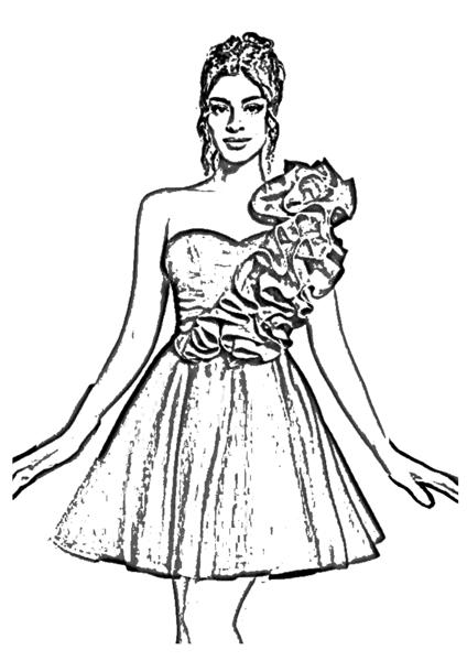 Jurk met bloemen