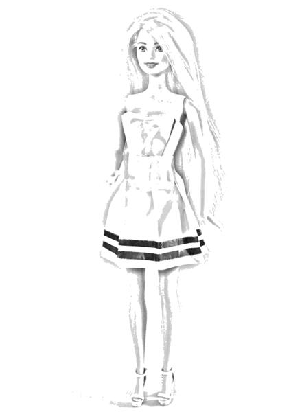 Sailor rok met strepen Sailor rok met strepen