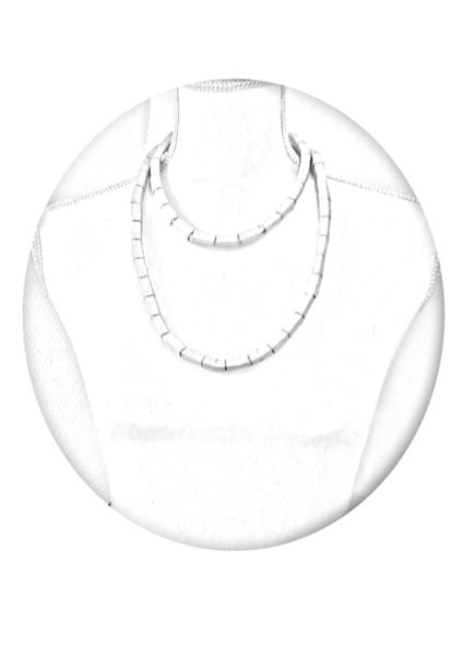 Origami kralenketting