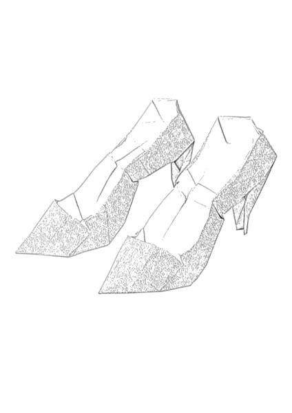 Origami pumps