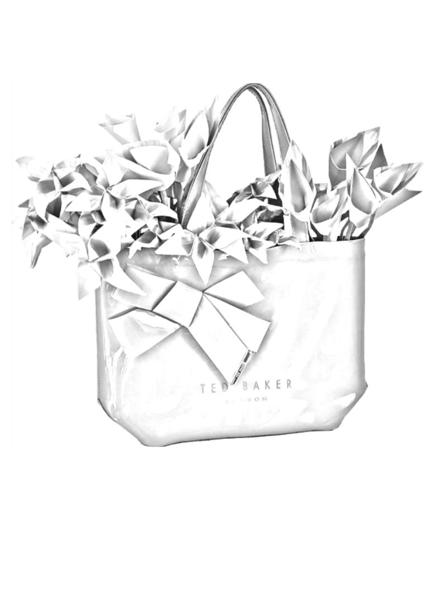 Flowers in a bag