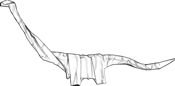 Seismosaurus coloring picture