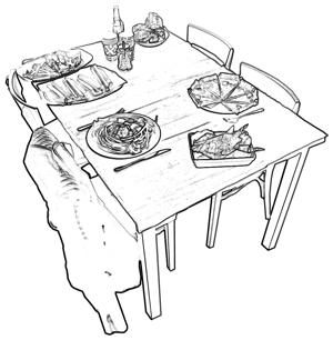 Dinner table