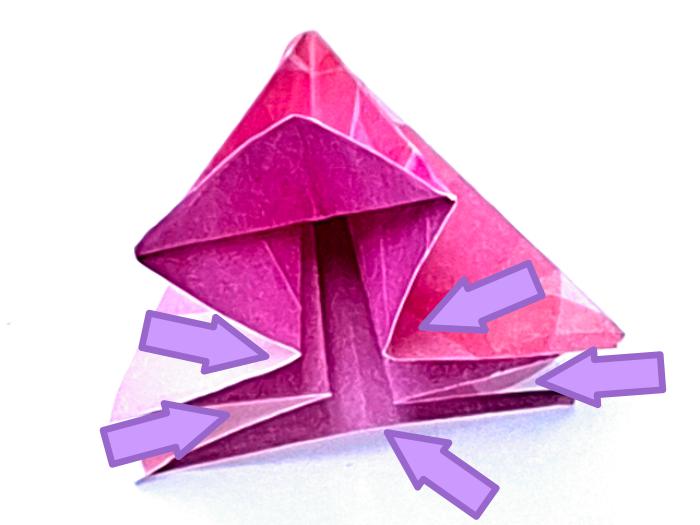 Make an Origami Allium Flower