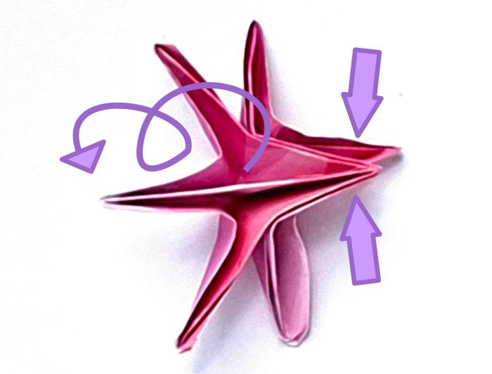 Make an Origami Allium Flower