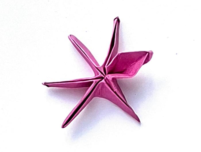 Make an Origami Allium Flower