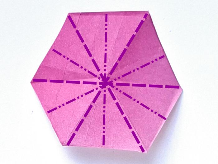 Make an Origami Allium Flower