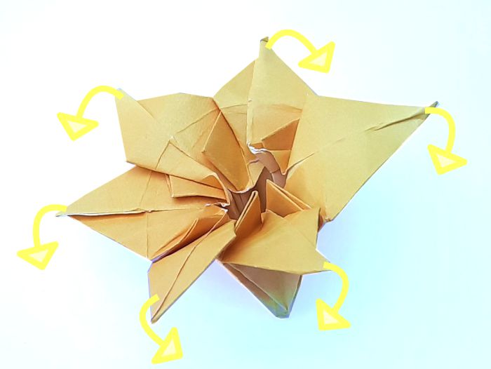 Fold an Origami Amaryllis