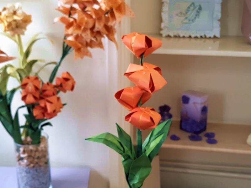 Origami Flower Buds