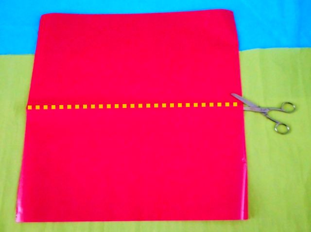 Make an Origami shoulder bag