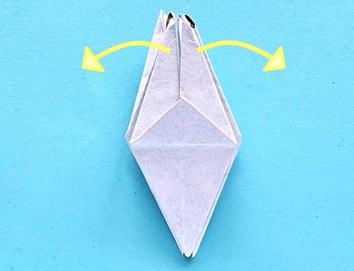 Origami Bij vouwen