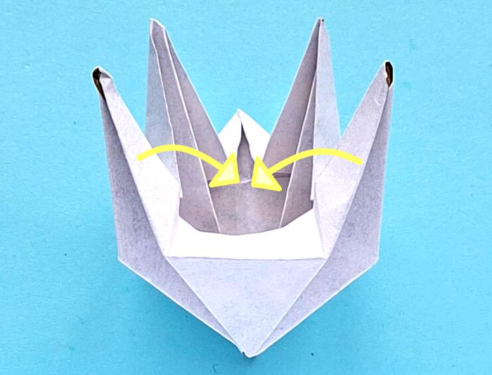 Origami Bij vouwen