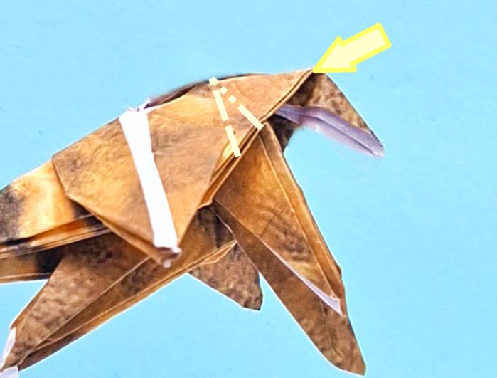Origami Bij vouwen