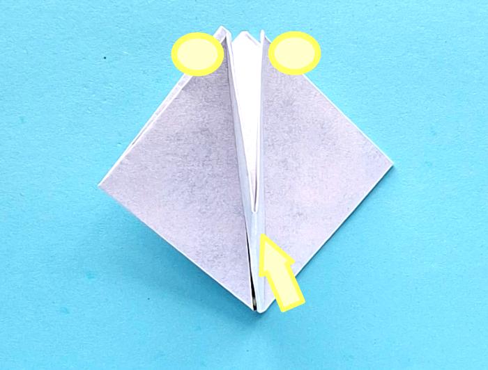 Origami Bij vouwen
