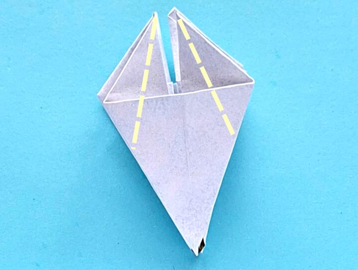 Origami Bij vouwen