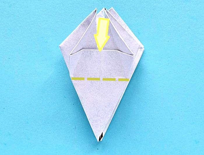 Origami Bij vouwen