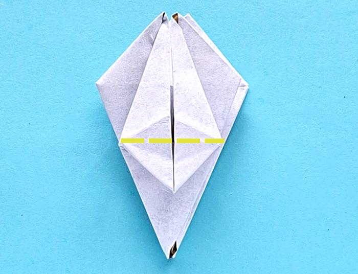 Origami Bij vouwen